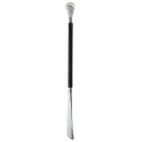 Pasotti,   , shoehoorn-cono tortiglione-pelle black-medium